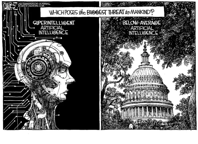 Cartoon commentary